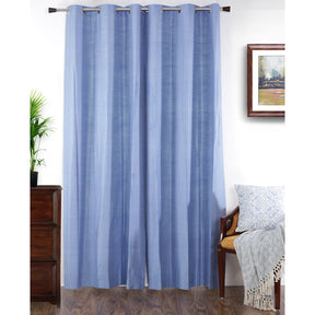 Tussah Silk Curtain Set