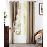 Marly Matt Solid 2PC Curtain Set