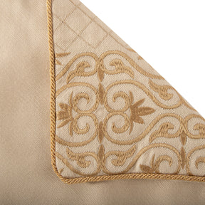 Cushion Cover Gold Aristo Damask Imperial Grace
