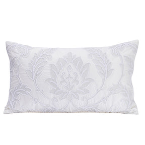Nostalgic Attire Fancy Finest Beige Embroidered Cushion Cover