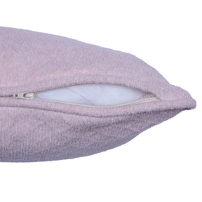 Blaize 100% Cotton Solid Weave Purple Cushion Cover