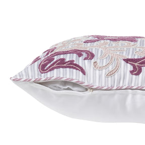 Acanthus Serenity Relic Curve Printed Embroidery Cushion Cover