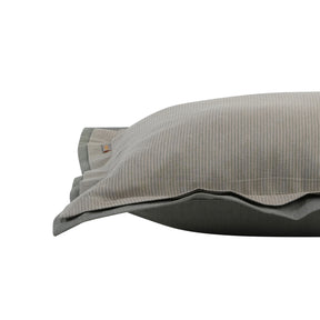 Pin Stripe Made With Egyption Cotton Ultra Soft Green Cushion Cover