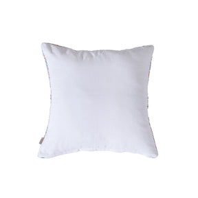 Eclectic Geo Rhombus Woven/Digital Print 100% Cotton Beige Cushion Cover