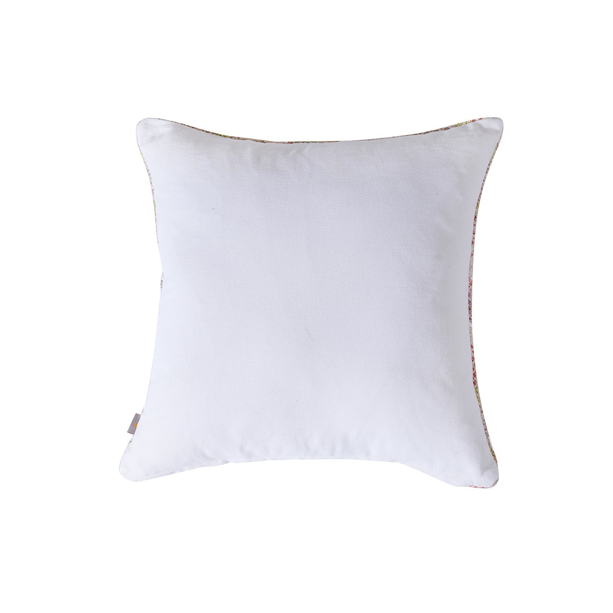 Eclectic Geo Rhombus Woven/Digital Print 100% Cotton Grey Cushion Cover