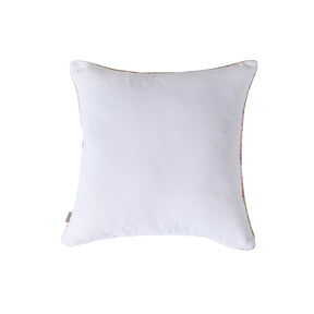 Eclectic Geo Rhombus Woven/Digital Print 100% Cotton Grey Cushion Cover