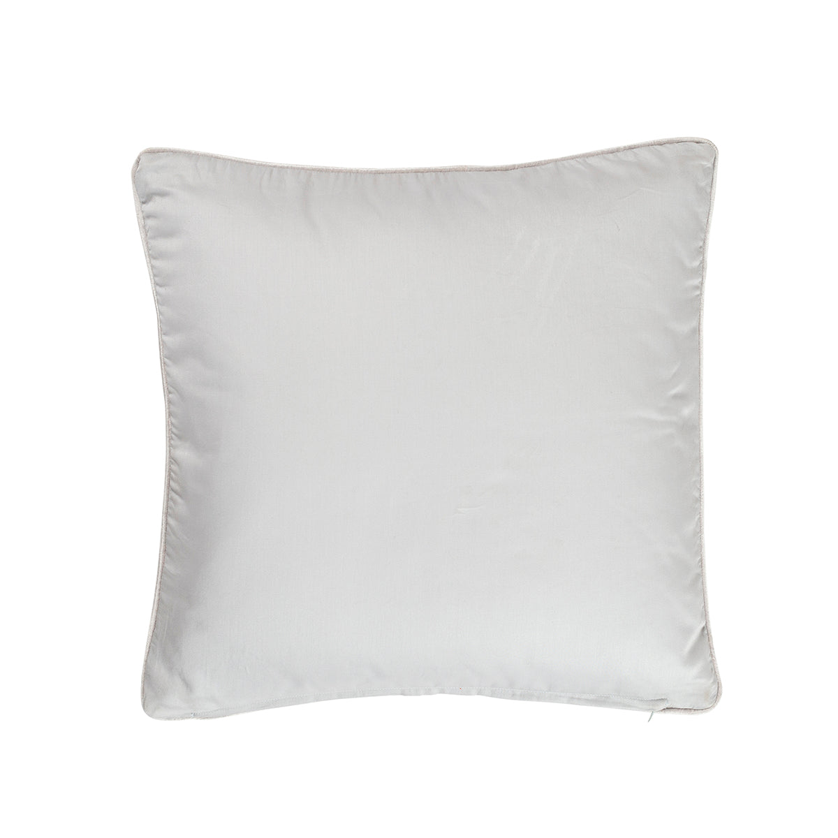 Exotic Heritage Diamond Knot Hand Crafted Medium Grey Cushion Cover