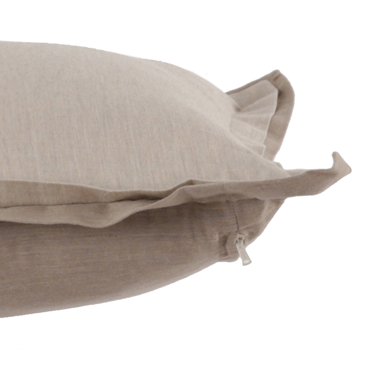 Emmie Made With Egyptian Cotton Solid Textured Cushion Cover