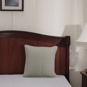 Muted Dot Made With Egyptian Cotton Hand Quilted Cushion Cover