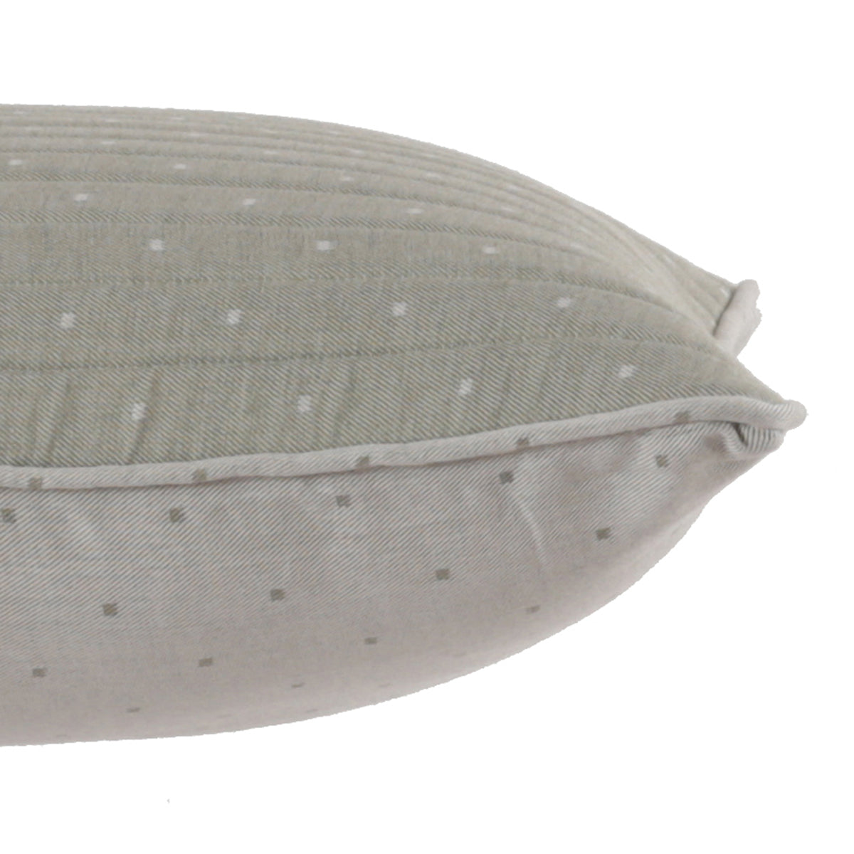 Muted Dot Made With Egyptian Cotton Hand Quilted Cushion Cover