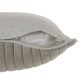 Muted Dot Made With Egyptian Cotton Hand Quilted Cushion Cover