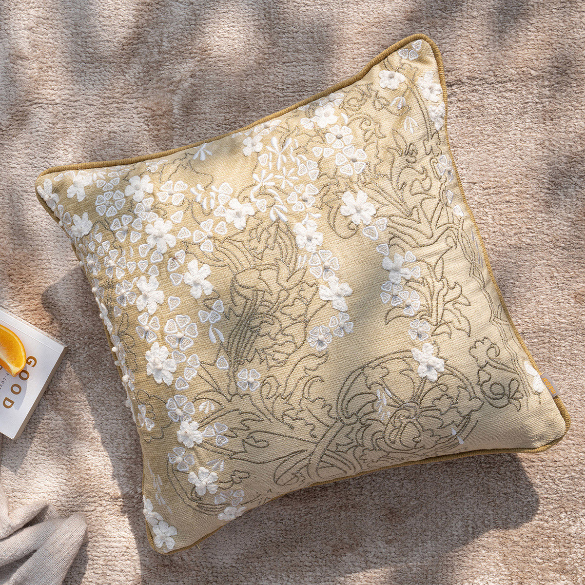 Imperial Essence Blossom Fused Willow Cushion Cover