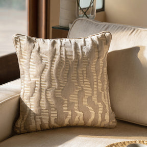 Imperial Essence Splinter Ragged Linen Cushion Cover