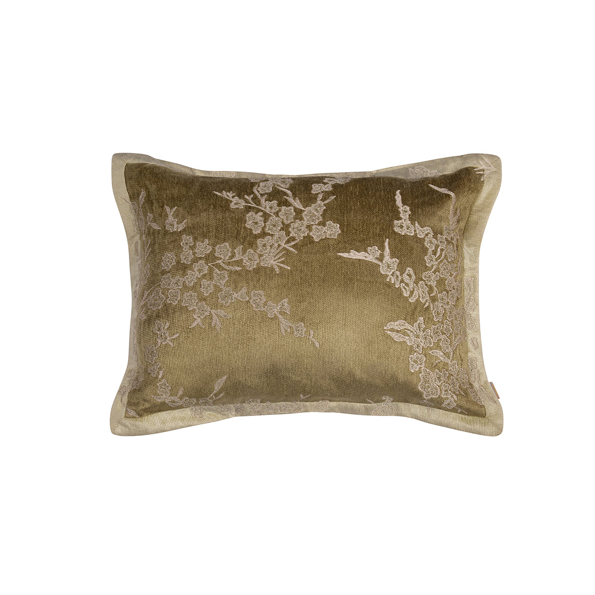 Imperial Essence Efflorescence Green Envy Cushion Cover