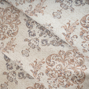 PBS Timeless Ornare 100% Cotton Duvet Cover with Pillow Case Tan