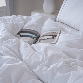 Belissa 100% Cotton Duvet Cover White