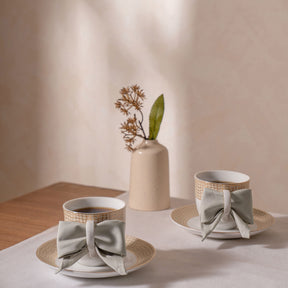 Eden 100% Cotton Cocktail Napkin Set 20X20 CM Alloy