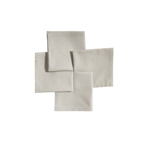 Eden 100% Cotton Cocktail Napkin Set 20X20 CM Alloy