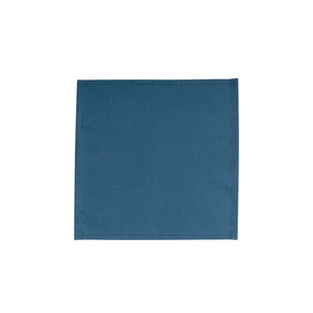 Eden 100% Cotton Cocktail Napkin Set 20X20 CM Denim Blue