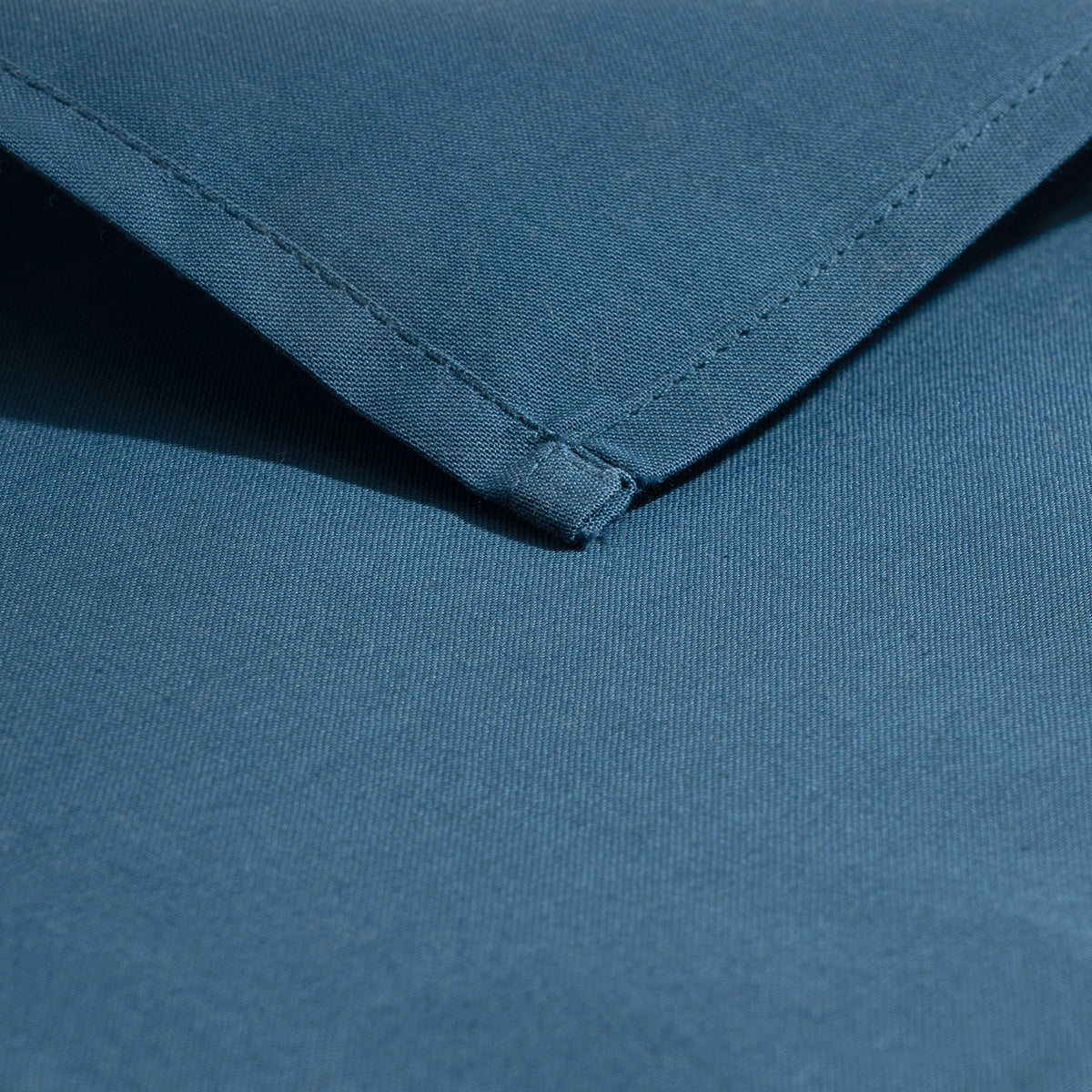 Eden 100% Cotton Cocktail Napkin Set 20X20 CM Denim Blue