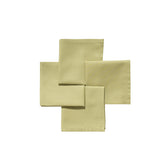 Eden 100% Cotton Cocktail Napkin Set 20X20 CM Sage Green