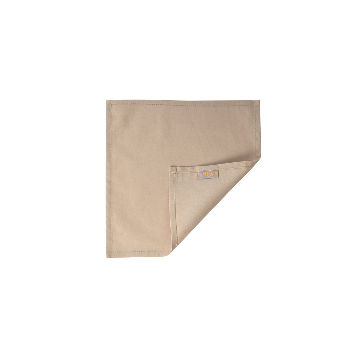 Eden 100% Cotton Cocktail Napkin Set 20X20 CM Sand Dune