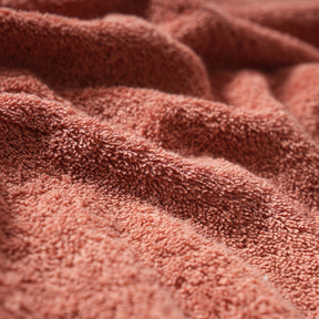 Embedded Stripe Antimicrobial Antifungal Super Absorbent & Soft Light Mahogany Towel