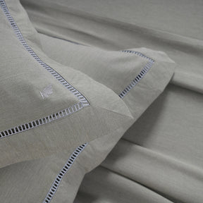 Emmie Made With Egyption Cotton Ultra Soft Green Bed Sheet with Pillow Case