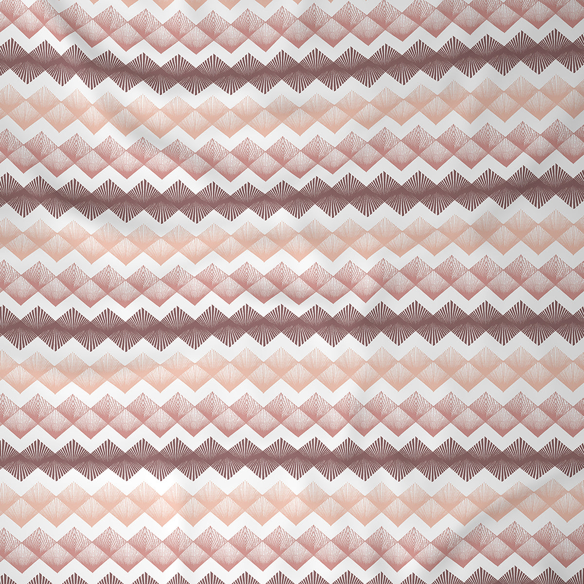 Florescence Livia Print Pink Fitted Sheet With Pillow Covers