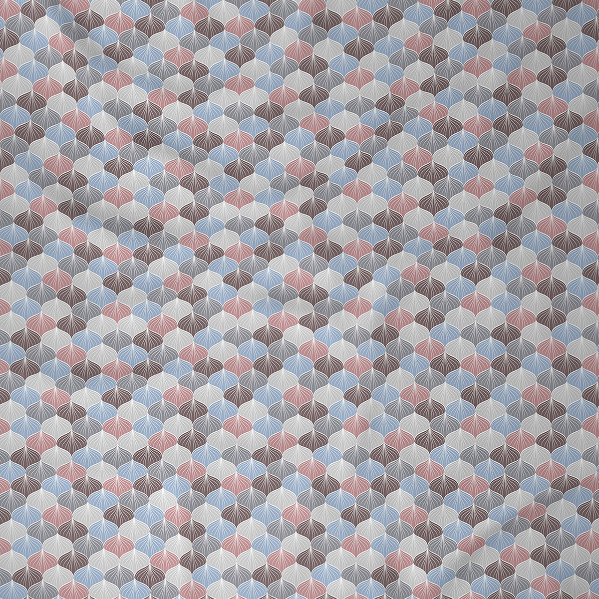 Florescence Boston Print Pink Fitted Sheet With Pillow Covers