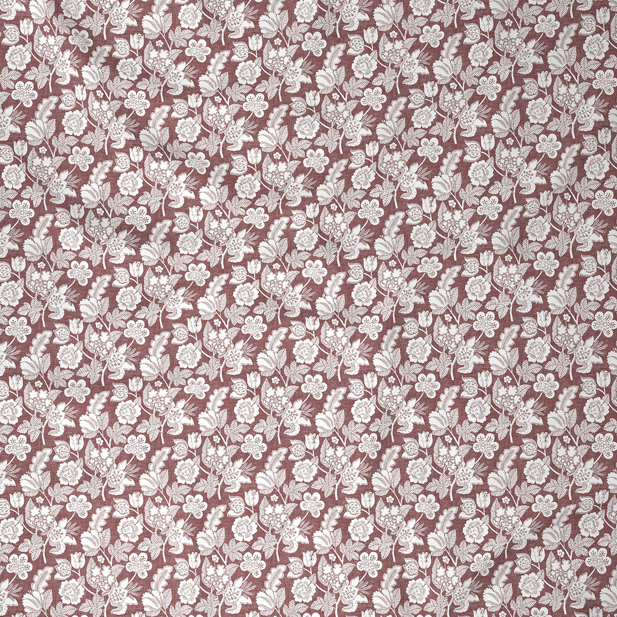Eclectic Garden Cordelia 100%Cotton Printed Fitted Sheet With Pillow Case