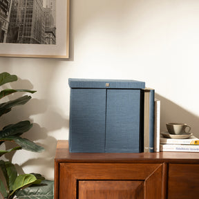 Foldable Box Ash Purple/Indigo 30X30X31CM Edward