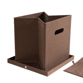 Foldable Box Cocoa Brown/Beaver 30X30X31CM Edward