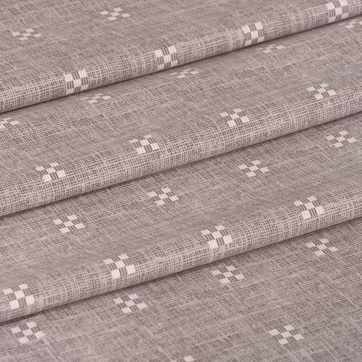Hermosa Botanic Bloom Artisanal Aura 100% Cotton Printed Bedsheet with Pillow Case Brown