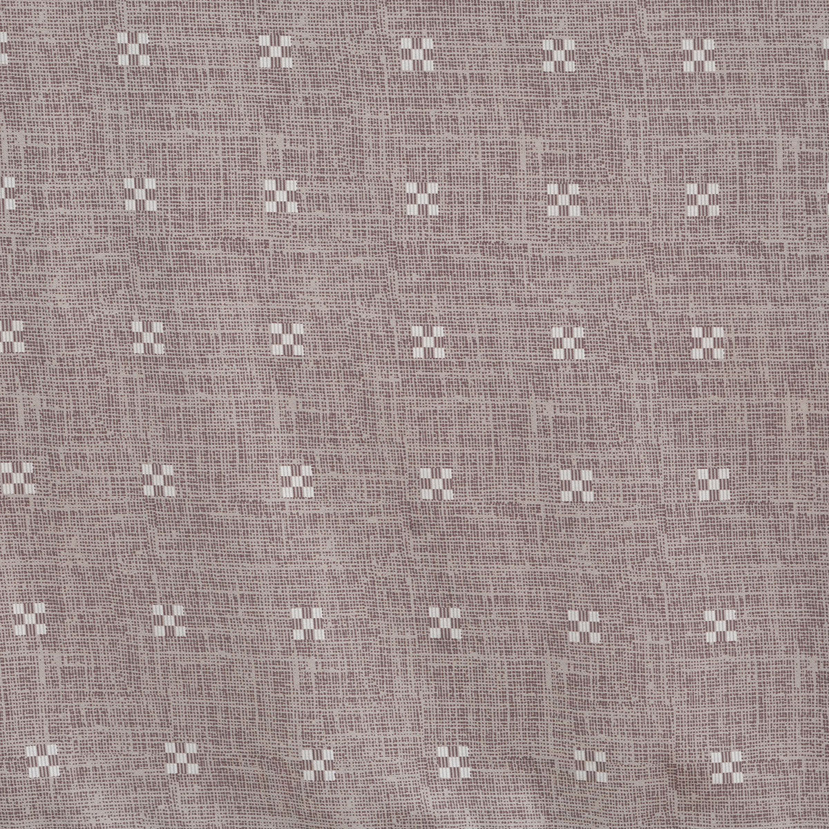 Hermosa Botanic Bloom Artisanal Aura 100% Cotton Printed Bedsheet with Pillow Case Brown