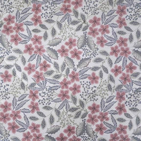 Hermosa Botanic Bloom Fleur Essence Quilt Red