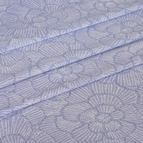 Hermosa Botanic Bloom Florique 100% Cotton Printed Bedsheet with Pillow Case Blue