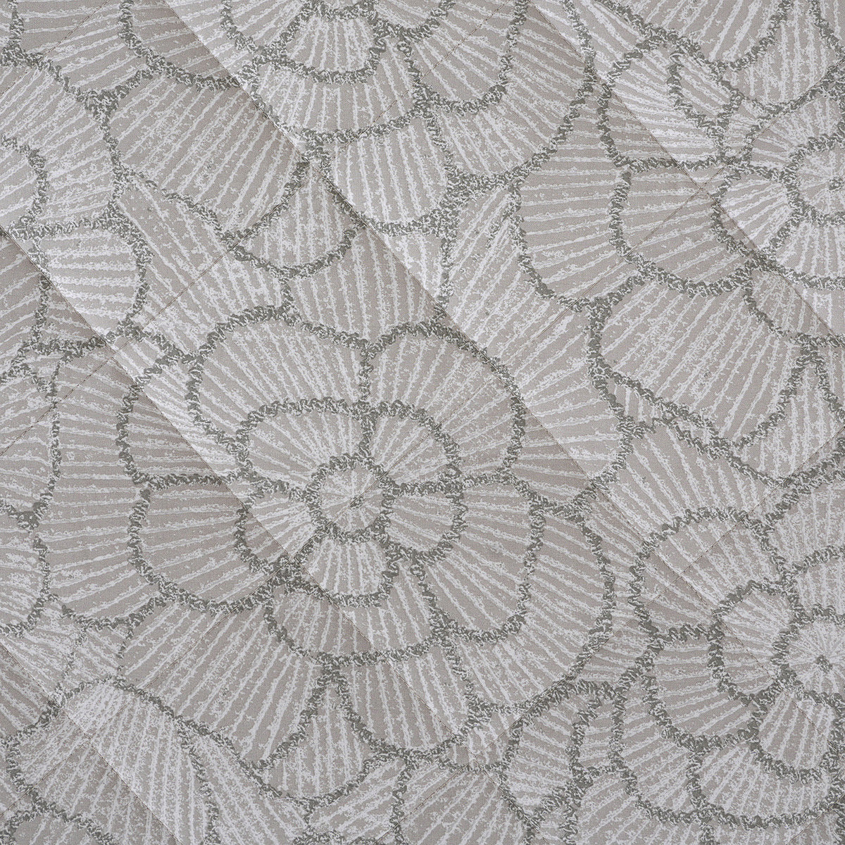 Hermosa Botanic Bloom Florique 4Pcs Beige Quilt Set