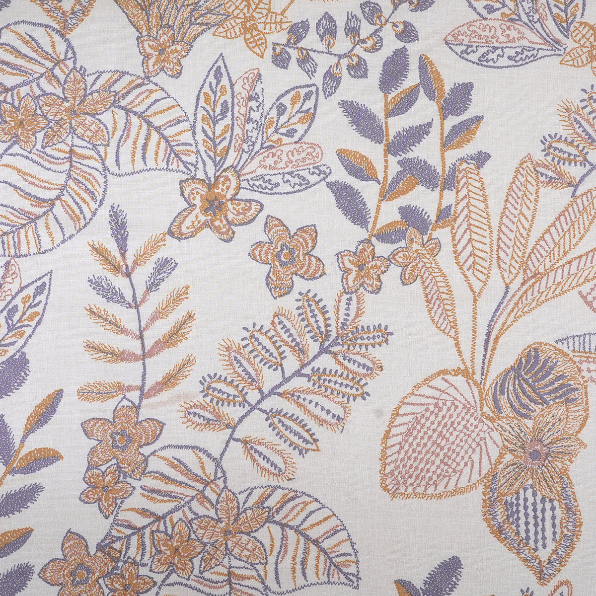 Hermosa Botanic Bloom Garden Muse 100% Cotton Printed Bedsheet with Pillow Case Yellow