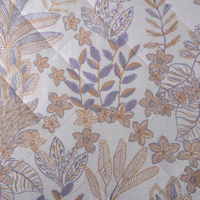 Hermosa Botanic Bloom Garden Muse 4Pcs Yellow Quilt Set