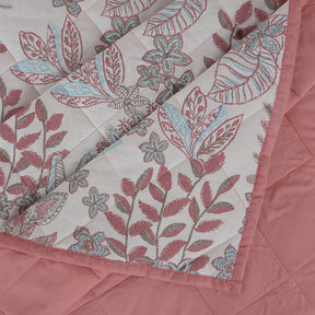 Hermosa Botanic Bloom Garden Muse Quilt Red