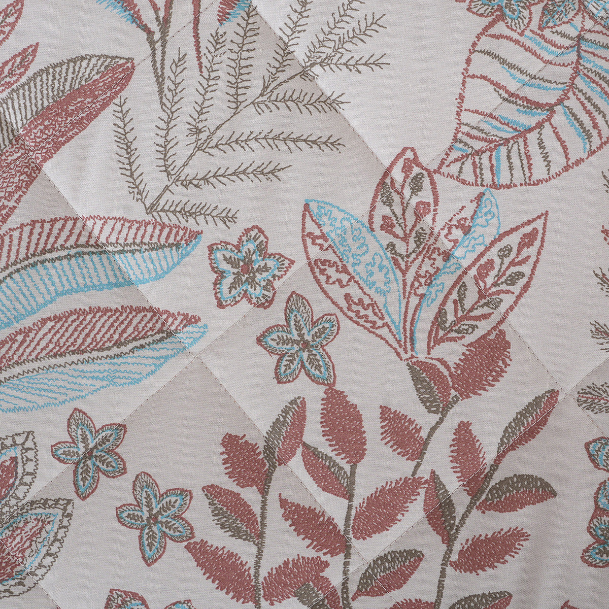 Hermosa Botanic Bloom Garden Muse Quilt Red