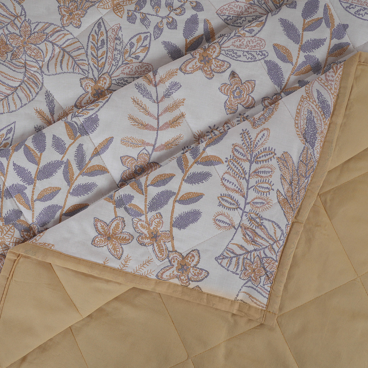 Hermosa Botanic Bloom Garden Muse Quilt Yellow