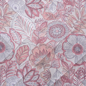 Hermosa Botanic Bloom Petaline Quilt Old Rose