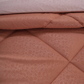 Hermosa Glister Pebble Rust 250GSM Reversible Winter Quilt