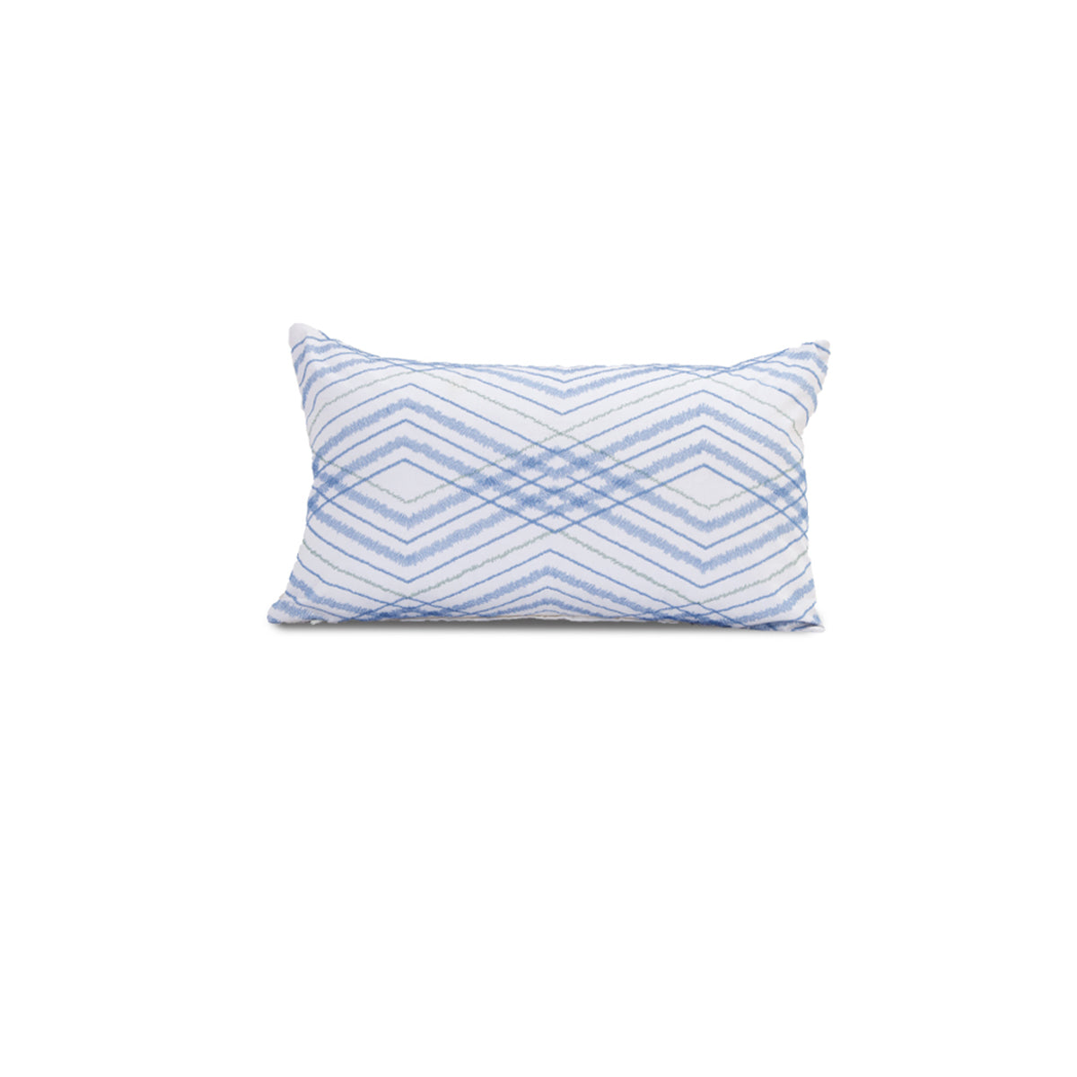 Insignia Embroidery Blue Medium 35x60 Cm Embroidery Machine Cushion Cover