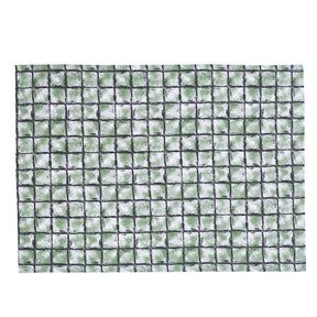 Shadow Check / Solid Green 3 Pc Kitchen Towel