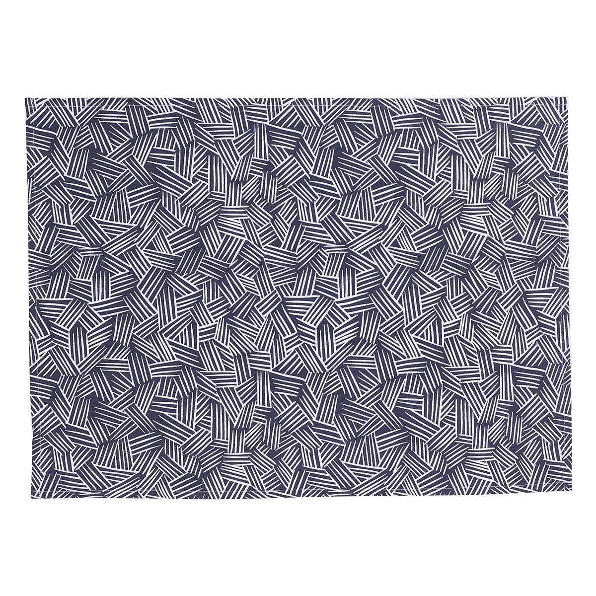 Raw Spikes / Solid Black/Grey 3 Pc Kitchen Towel