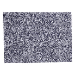 Raw Spikes / Solid Black/Grey 3 Pc Kitchen Towel