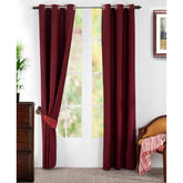 Marly Matt Printed 2PC Curtain Set
